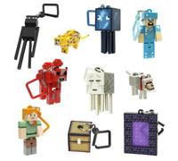 YCVBCY Pixel Tarta Decoración, Miner Game Cupcake Toppers,Pixel Miner Figuras, Mini Juguete de Personajes, Video Game-DIY Decoración para Tartas de cumpleaños, Figuras Decorativas para Tartas