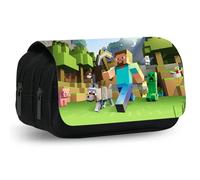 YCVBCY Portatodo Doble Estuche Infantil de Lapicera Grande para Niño - Papelería Ideal para Edad Escolar