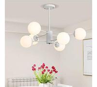 YCWZKJ Lámpara Colgante de Frijol mágico Molecular, lámpara Colgante LED Sputnik, lámpara Colgante Creativa nórdica posmoderna, lámpara para Sala de Estar, Dormitorio, Restaurante, luz bl