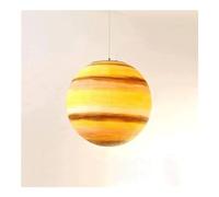 YCWZKJ Lámpara Colgante de Techo de Resina Creativa nórdica, lámpara Colgante de Techo con diseño de Universo, Tierra, Sol, Luna, Venus, Júpiter, Urano, Marte, Saturno, Pantalla E27, Luce