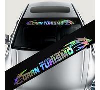 YCXEBLZWH Calcomanías Tira Solar Parabrisas Coche, para Ford Focus ST-Line Fiesta ST-Line 2018 2019 Impermeable Tira Visera Parabris Multifuncional Coche película Tinte Anti-UV,C