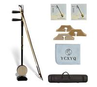 YCXYQ Ebony Alto Banhu Black Sandalwood Professional Banhu Opera Banhu Pure Handmade Erhu Chinese 2 Cuerdas Violín Adecuado para principiantes Profesionales Enviar un juego completo de accesorios