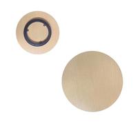 YCYHZC Bandeja Giratoria De Madera Para Encimera Plato Giratorio Pequeño 20 30 50cm Para Servir Comida Fácilmente Para Mesa(Yellow,50cm/20in)