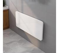 YCYHZC Mesa Plegable Pared, Mesa Plegable Madera Flotante Pared, 40x120cm Escritorio Pared para Cocina Comedor con Soporte Estante Metal(30x70cm/11.8x27.5in)