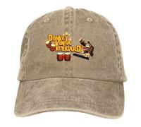 YCYLYLYC Gorra de béisbol para Hombre My Bongos con Visera, Sombrero con Teclado, Juego Donkey Kong, Paraguas