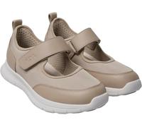 YDA Zapatillas ortopédicas con suela semirrígida Optima Molliter Roby Art. C1D-Roby, beige, 35 EU