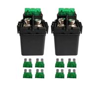 YDBHD Relé De Arranque Eléctrico para Motocicleta para CA125 CA125R Rebelde ANF125 Innovate FES125 W Panteon Interruptores Señal Solenoide Arranque del Relés(2 Piezas)