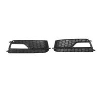 YDCDFVBVGM Central Delantero Rejilla Par Rejillas Parachoques Delantero Y Luces Antiniebla Negras para A5 para S-Line para S5 2013 2014 2015 2016 Rejilla Ventilación Cubierta Antiniebla Coche