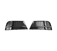 YDCDFVBVGM Central Delantero Rejilla para A3 8V para S-Line 2017 2018 2019 Cubierta De Luz Antiniebla Delantera Bisel Parrilla Rejilla Rejilla Ventilación Cubierta Antiniebla Coche(A)
