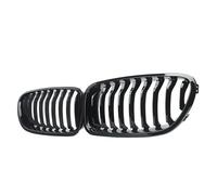 YDCDFVBVGM Central Delantero Rejilla para Serie 5 para F10 para F11 550i 535i 2010-2016 Accesorios para Automóviles Parrilla Delantera Negra Brillante Rejilla Ventilación Cubierta Antiniebla Coche