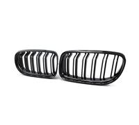 YDCDFVBVGM Central Delantero Rejilla Parrilla Delantera Negra Brillante/Mate para E90 para E91 LCI 325i 328i 335i 2009 2010 2011 1 Par Rejilla Ventilación Cubierta Antiniebla Coche(Gloss Black)