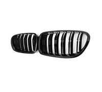 YDCDFVBVGM Central Delantero Rejilla Rejillas Delanteras Capó En Negro Brillante para F10 para F11 para M5 535i 550i 528i (2010-16) Rejilla Ventilación Cubierta Antiniebla Coche