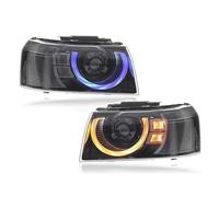 YDCDFVBVGM Conjunto Luz Antiniebla Delantera para Land para Rover para Freelander 2 2010-2015 Xenon Upgrade LED DRL Un Par Luces Delanteras LED para Coche Faro Delantero Parachoques(RHD,10-12)