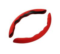 YDCDFVBVGM Fundas para Volante Coche 2 Uds Protector para Volante Coche Antideslizante Accesorios Decoración Interior Coche Auto Deco Universal Carcasa Decorativa Volante(B Red 2pcs)