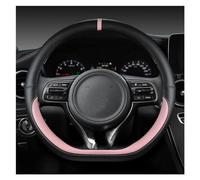 YDCDFVBVGM Fundas para Volante Coche para Kia para K5 para Ceed para GT para Stonic Accesorios Automóviles Protector para Volante Coche En Forma D Protector Carcasa Decorativa Volante(Pink)