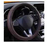 YDCDFVBVGM Fundas para Volante Coche Protector Volante Coche Universal En El Volante Moda Antideslizante Estilo Coche Carcasa Decorativa Volante(Coffee)