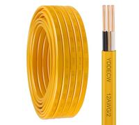 YDDECW Cable 12/2 NM-B con tierra, cable forrado no metálico de 35 pies, 100% cobre puro, 12 AWG, 2 conductores, cable residencial para interiores, para tomas, interruptores, otras cargas y proyectos
