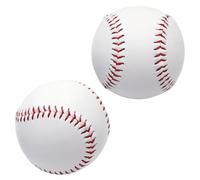 YDHfdc 2 Piezas Pelotas de Béisbol Profesionales 9 Pulgadas Baseball Cosidas a Mano Dura/Blanda Pelota Beisbol para Adultos y Jóvene, Juegos de Béisbol Profesionales