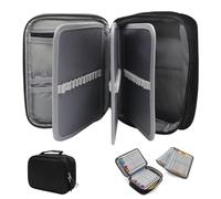 YDHfdc Estuche Escolar Grande 23x17x7cm Estuches Escolares Grandes Capacidad con 4 Compartimentos 72 Ranuras Desmontable Estuche Lapices para Niños, Niñas y Adultos