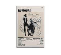 ydhgebn Fleetwood - Póster de Mac para pared, diseño vintage, pintura decorativa para dormitorio, sala de estar, estético, elegante, 50 x 75 cm, estilo sin marco