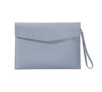 YDHSIKK Carpeta Tipo Bolsa, Organizador de Documentos y Carpetas de Cuero sintético de 23,5 x 33 cm