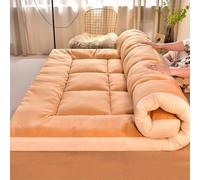 YDHSIKK Colchones de futón Colchón futón japonés for Suelo, Cama, colchón for Dormir, Multicolor, Varios tamaños(Bronze,150x200cm)