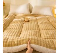 YDHSIKK Colchones de futón Colchón futón japonés portátil, Plegable, Ahorra Espacio, Multicolor, Varios tamaños(Yellow,200 * 220cm/78 * 86in)