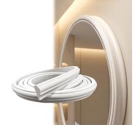 YDHSIKK Kit de remates de Pared en Forma de Arco, PVC Molding Trim Arch Kit For Door Frame Widths 1.1-7cm Lengths 1-10m(W 5cm(2"),L 3m/9.8ft)