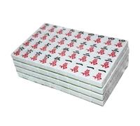YDHSIKK Mah Jong 144 Mahjong Travel Mah-jongg Travel Familia Ocio Profesional(42MM)