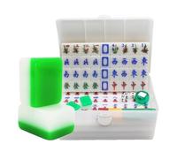 YDHSIKK Mah Jong con 144 fichas grabadas Mahjong Chino clásico Mahjong Chino(40mm)