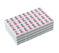 YDHSIKK Mah Jong Mahjong Chino de Viaje for el hogar con 144 fichas grabadas(Green,46mm)