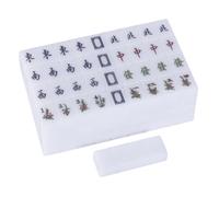 YDHSIKK Mah Jong Mahjong Manual de 144 fichas con Caja. Mahjong Chino.(38mm)