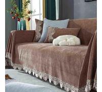 YDHSIKK Mantas para sofás, Manta for sofá Grande de 3 plazas, Funda for, Colcha y(B,180x330cm)