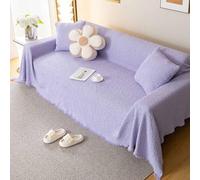 YDHSIKK Mantas para sofás, Mantas Grandes for sofá de 3 plazas, Antideslizantes, con borlas Decorativas, de Seersucker, extragrandes.(#36,180x340cm)