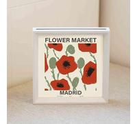 YDHSIKK Marco de Fotos, Marco de Fotos Flotante de Doble Cara, Multicolor, Varios tamaños.(White,[40 * 60cm])