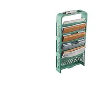 YDHSIKK Mesa de pie Organizador ordenado, Estante de Almacenamiento Multifuncional 5 Capas for Documentos Oficina y papelería, for Sala Estar