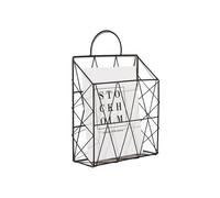 YDHSIKK Mesa de pie Organizador ordenado, Estante Organizador de Almacenamiento for Libros y periódicos Pared Metal Hierro(Gold)