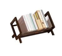 YDHSIKK Mesa de pie Organizador ordenado, Estantería de Almacenamiento for Documentos Oficina, Libros, Estudiantes, económica, Organizador utilidades(Brown-s)