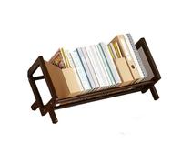 YDHSIKK Mesa de pie Organizador ordenado, Estantería de Almacenamiento for Documentos Oficina, Libros, Estudiantes, económica, Organizador utilidades(Browm-l)