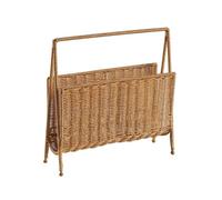 YDHSIKK Mesa de pie Organizador ordenado, Portaperiódicos metálico Multifuncional 35x6x36cm(Colorb)