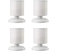 YDHSIKK Muebles Piernas Patas de Mesa for Muebles de Alta Resistencia Patas de Muebles de Altura Ajustable Soporte Redondo de Acero Inoxidable Carga de 250 kg Almohadilla de Goma Sofá(Silver,10cm)