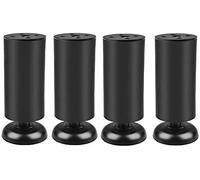YDHSIKK Piernas Muebles Pies de Mesa de Muebles Robustos Pies de Muebles de Acero Inoxidable Patas de Sofá Ajustable DIY, Patas de Soporte Redondas, Patas de Mesa y Banco de Sustitución (15 Cm)