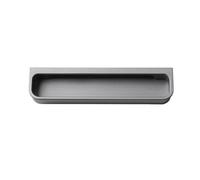 YDHSIKK Tiradores de Borde, Manijas Ocultas del Borde del Dedo del Armario de los Muebles for el cajón del guardarropa del gabinete Multicolor(Gray-10pcs)