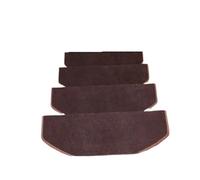 YDHSIKK Treads escaleras Pack de 4 peldaños for escaleras, 24 x 65 centímetros, Color Gris, café y Camel.(Coffee)