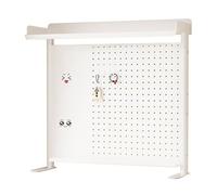 YDkjwjw Estantería de Escritorio Multiusos con Tablero Perforado, Estante Organizador de Escritorio con Abrazadera, Estante de Extensión de Escritorio con Clip para Escritorio de Computadora