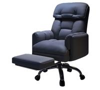 YDkjwjw Sofá Perezoso Silla de Oficina Silla Giratoria para Juegos con Reposapiés Telescópico, Sillón Reclinable con Respaldo Inclinable Ajustable para Juegos de Estudio de Oficina