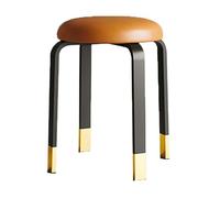 YDkjwjw Taburetes apilables redondos de madera maciza, sillas escolares, taburetes de vestir, taburetes pequeños, para estudiantes, sala de estar, comedor, aula