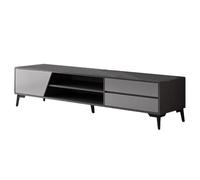YDkjwjw Unidad de TV Moderna con Cajones, Gabinete de TV Grande con Almacenamiento, Unidades Multimedia para Sala de Estar
