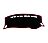 YDLYDL Almohadilla Salpicadero para Nissan Sentra Sylphy Pulsar 2013-2018 2019, Coche Tablero Alfombra Parasol Alfombrilla Antideslizante Interiores Tablero,Right Hand Drive-Red