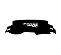 YDLYDL Almohadilla Salpicadero para, Parasol Alfombrilla Protectora para Cubierta Accesorios Parasol Protectora Salpicadero,Left Hand Drive-Black